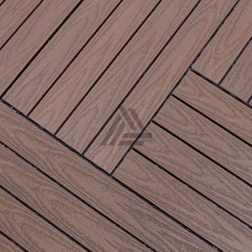 Tegel Fun-Deck Multibrown Wild Co-extrusion 30x90x2,2 cm