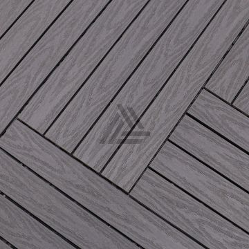 Tegel Fun-Deck Multigrey Dark Co-extrusion 30x90x2,2 cm