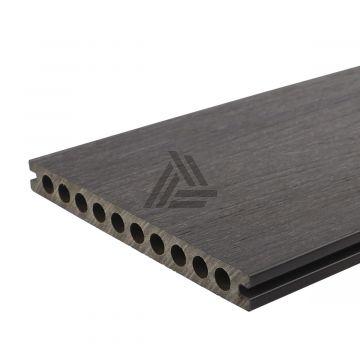 Vlonderplank Fun-Deck Multigrey Dark Co-extrusion 400x21x2,3 cm All-in (per m²)