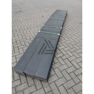 Outletpakket 4 | Vlonderplank Charcoal Co-Extrusion 400cm (14,5 m²)